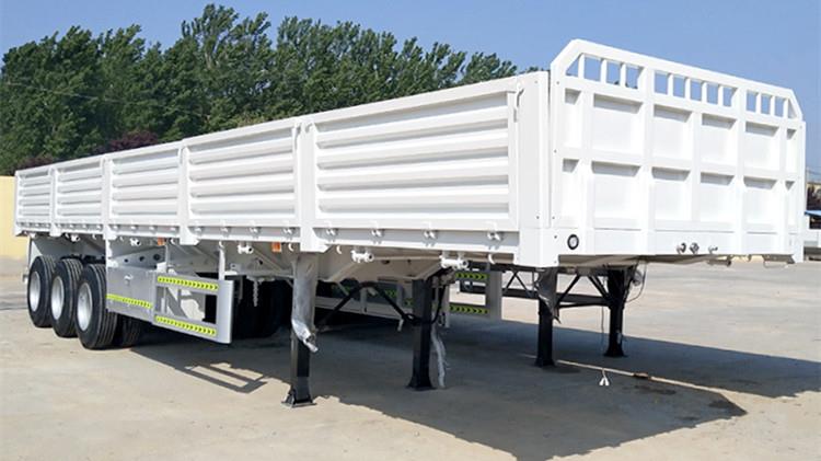 Triaxle with Board - Cargo Semi Trailer for Sale in Guinea Labe