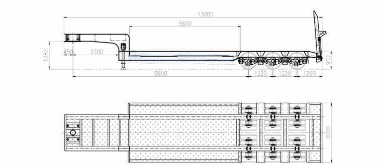 How Much is 200 Ton Heavy Haul Trailer for Sale Near Me in Ghana