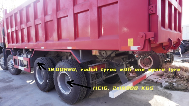Sinotruk Howo 8x4 in Guinea | Howo Tipper Truck Price | Sinotruk Howo 371 