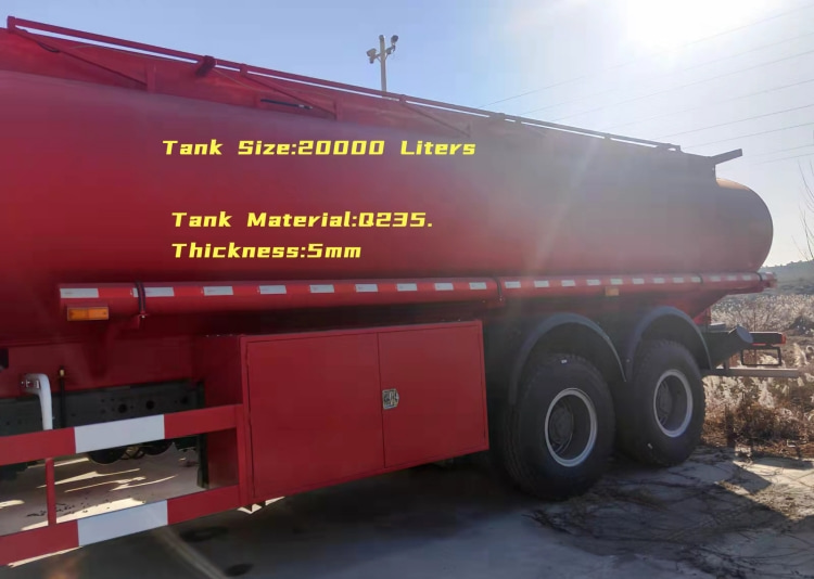 Fuel Tank Price in Guinea | Oil Tanks for Sale in Conakry | Howo Truck 371