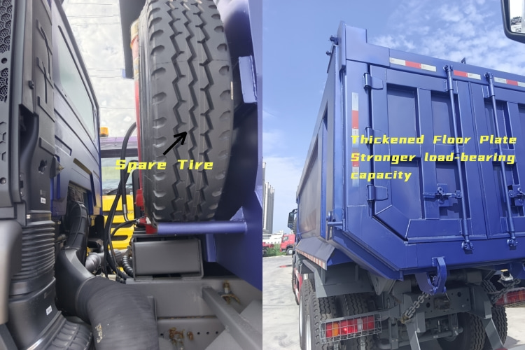 New Dump Trucks for Sale in Guinea | Hohan Truck Price | Sinotruk for Sale