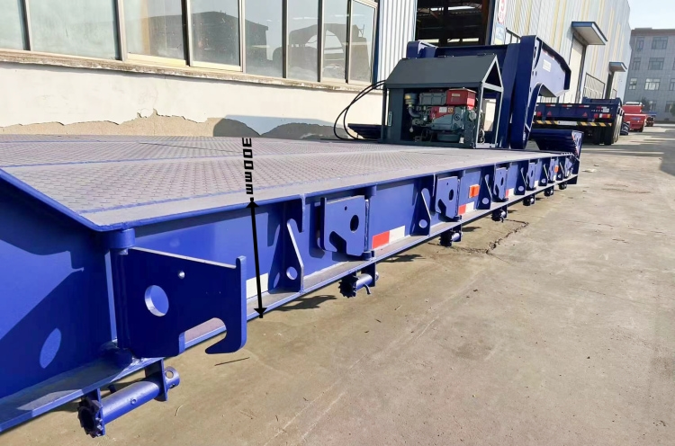 60 Ton Detachable Lowboy Gooseneck Trailer for Sale in Guinea