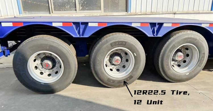 60 Ton Detachable Lowboy Gooseneck Trailer for Sale in Guinea