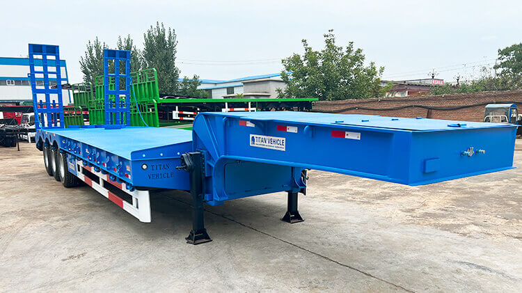 3 Axle 60 Ton Low Loader Trailer for Sale in Guinea