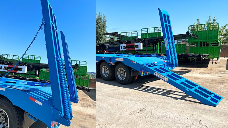 3 Axle 60 Ton Low Loader Trailer for Sale in Guinea