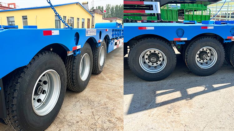 3 Axle 60 Ton Low Loader Trailer for Sale in Guinea
