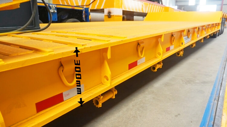 4 Axle Detachable Lowboy Trailer for Sale in Guinea