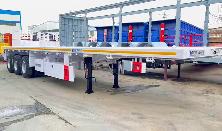 Semi Flatbed Trailer | 40 Flatbed Trailer for Sale in Conakry Guinea