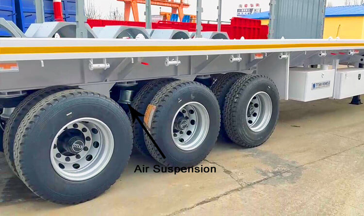 Semi Flatbed Trailer | 40 Flatbed Trailer for Sale in Conakry Guinea