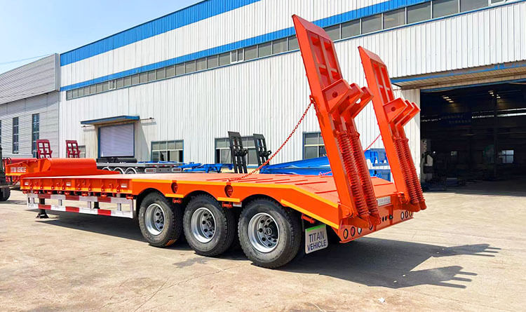 3 Axle Low Bed Truck Price | Low Bed Truck for Sale in Guinea