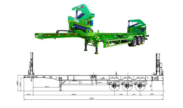 40ft Container Side Loader | Container Loader for Sale in Guinea