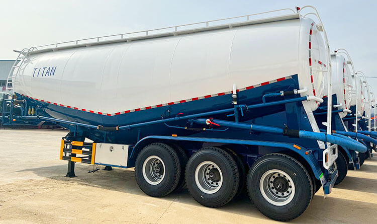 45cbm Bulk Transport Truck | Bulk Cement Trailer Price in Guinea