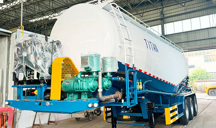 45cbm Bulk Transport Truck | Bulk Cement Trailer Price in Guinea