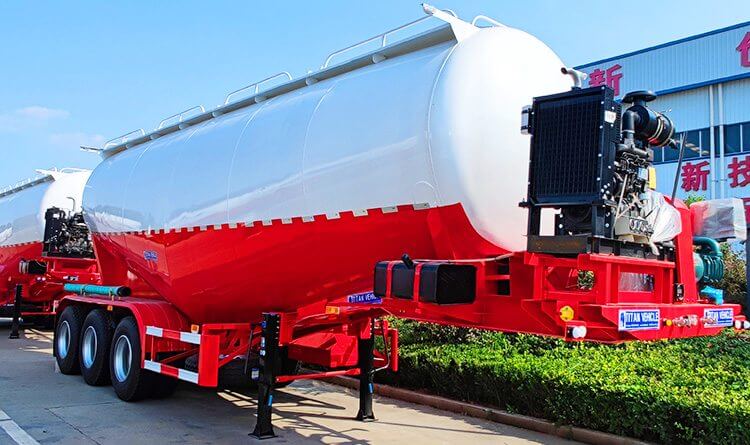 3 Axle Cement Bulker Trailer | Cement Tanker Truck for Sale in Guinea
