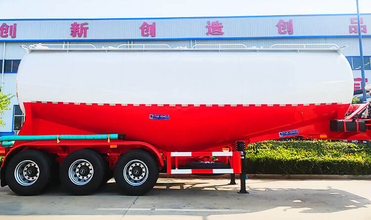 3 Axle Cement Bulker Trailer | Cement Tanker Truck for Sale in Guinea