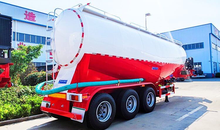 3 Axle Cement Bulker Trailer | Cement Tanker Truck for Sale in Guinea