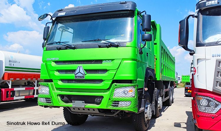 Sinotruk Howo 8x4 Dump Truck Price in Conakry Guinea