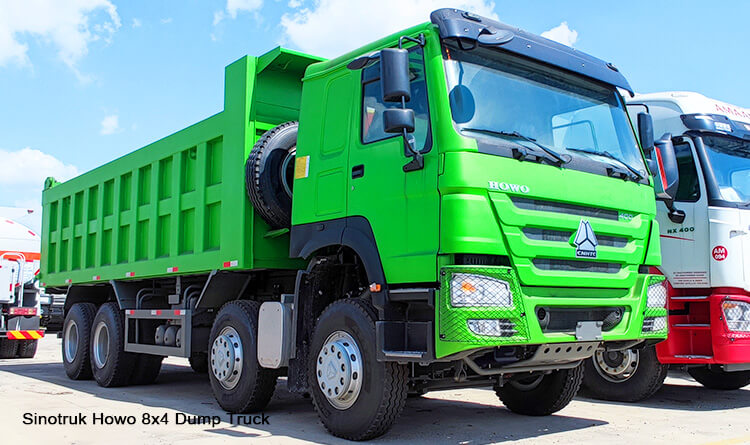 Sinotruk Howo 8x4 Dump Truck Price in Conakry Guinea
