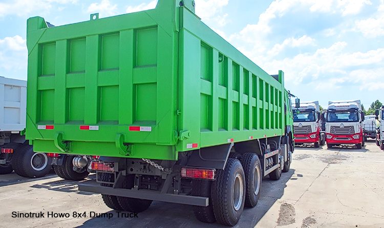 Sinotruk Howo 8x4 Dump Truck Price in Conakry Guinea
