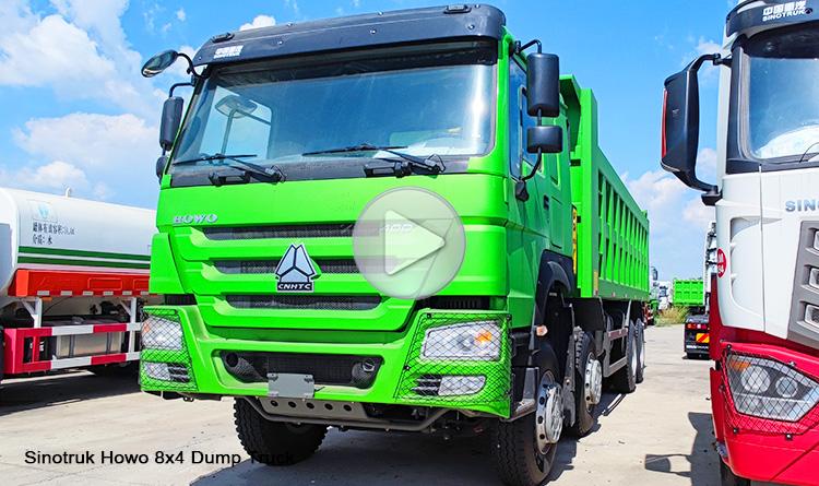 Sinotruk Howo 8x4 Dump Truck Price in Conakry Guinea