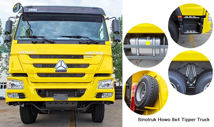 Howo 12 Wheeler Dump Truck | Sinotruk Howo Dump Truck for Sale in Conakry Guinea