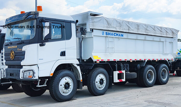 Shacman 8x4 Dump Truck | Shacman Dump Truck Price in Guinea