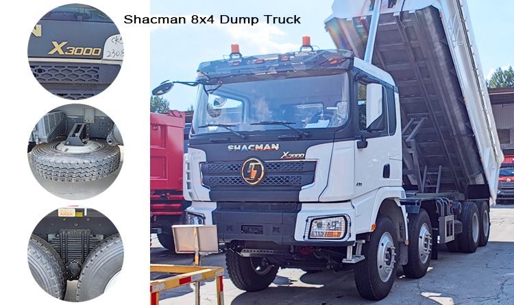 Shacman 8x4 Dump Truck | Shacman Dump Truck Price in Guinea
