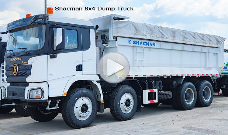 Shacman 8x4 Dump Truck | Shacman Dump Truck Price in Guinea