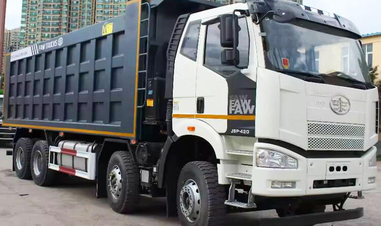 Faw J6p 8x4 Dump Truck Price in Conakry Guinea