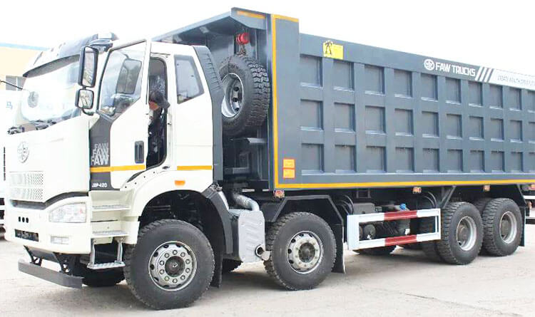 Faw J6p 8x4 Dump Truck Price in Conakry Guinea