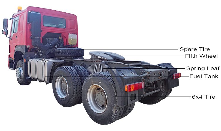 Sinotruk Howo 6x4 Tractor Truck for Sale Price in Guinea
