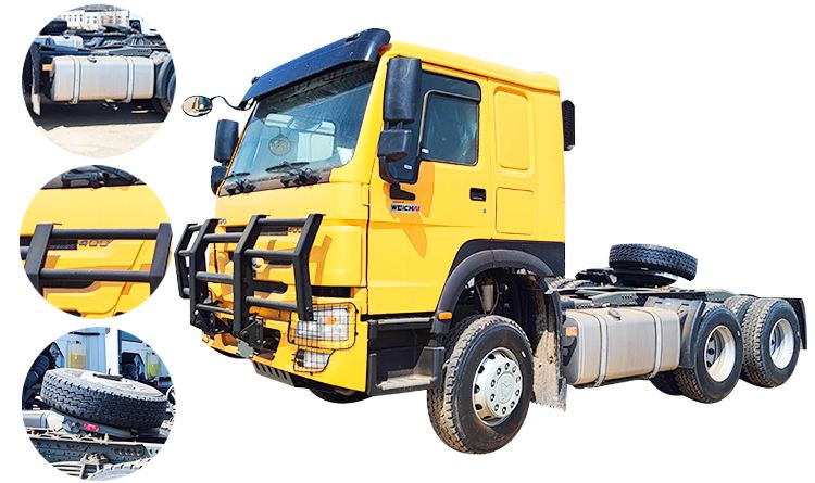 Sinotruk Howo Tractor Truck Price for Sale in Guinea