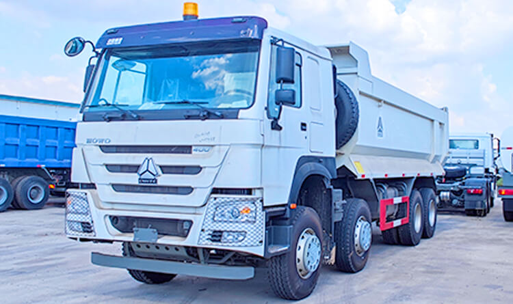 12 Wheeler Sinotruk Howo Dump Truck Price in Guinea
