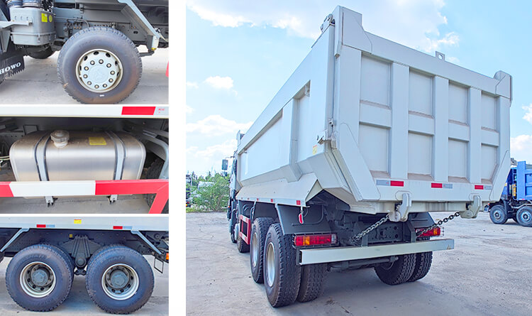 12 Wheeler Sinotruk Howo Dump Truck Price in Guinea
