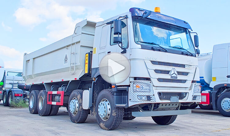 12 Wheeler Sinotruk Howo Dump Truck Price in Guinea