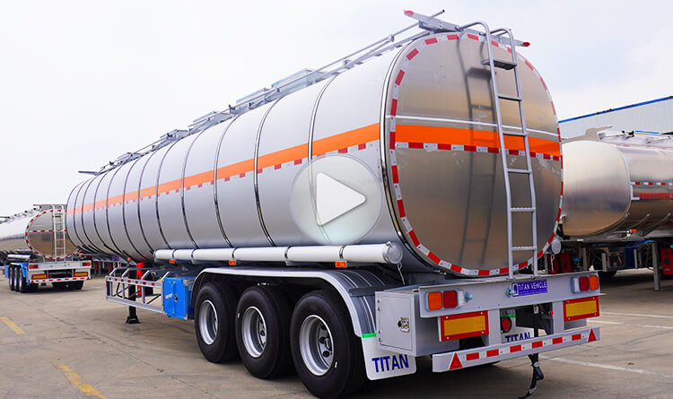 Stainless Steel Tanker - Fuel Tanker Trailer for Sale in Guinea