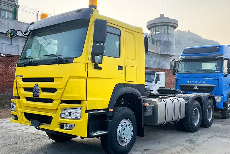 2nd Hand Howo Truck Head for Sale in Guinea