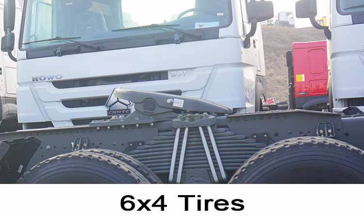 Used Sinotruk Howo Tractor Truck for Sale in Guinea