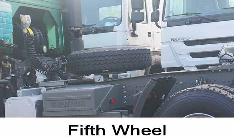 Used Sinotruk Howo Tractor Truck for Sale in Guinea