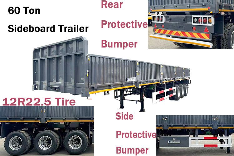 Bulk Cargo Semi Trailers for Sale in Guinea