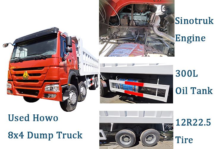 Howo Truck 2023 Used Dump Truck Price in guinea
