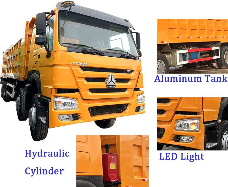 Howo 2022 8x4 Used Howo Trucks in Guinea