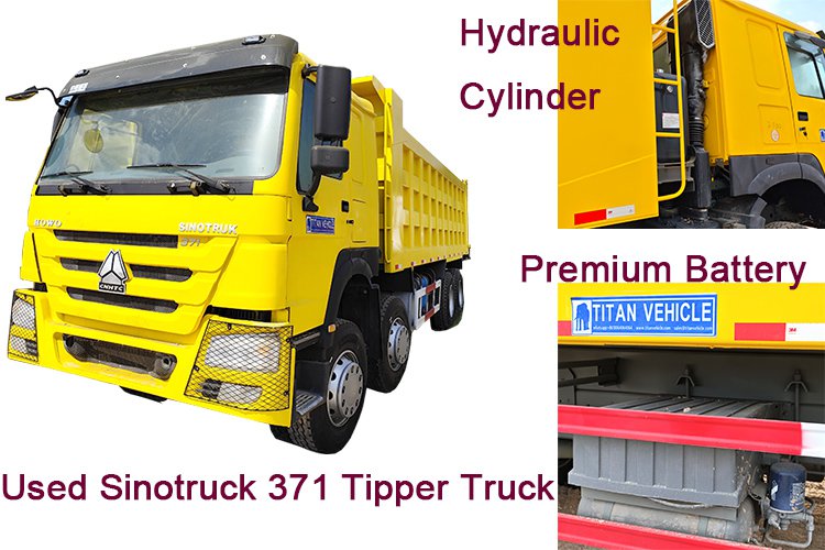 Sinotruk Howo 371 Dump Truck Price in Guinea