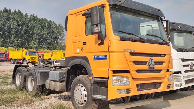 Sinotruk Howo 371 Used Tractor Trucks for Sale in Guinea Conakry