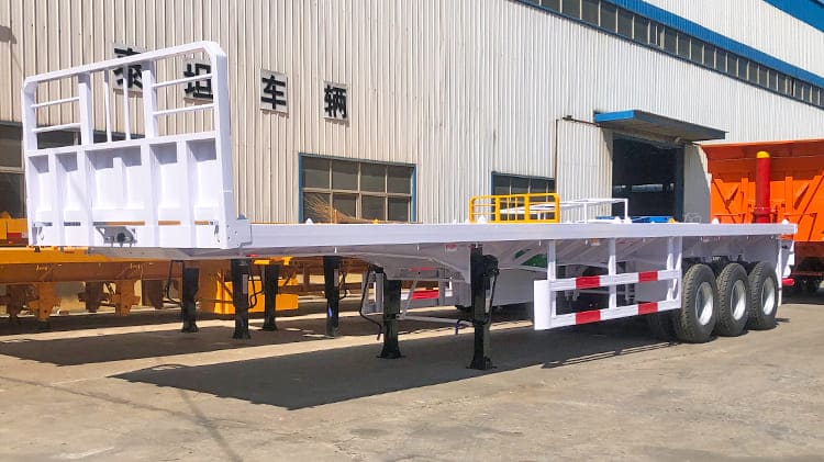 40 Feet Flatbed Semi Trailer Price for Sale in Guinea