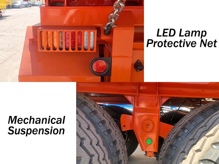 3 Axle Dump Trailer for Semi Truck for Sale in Guinea