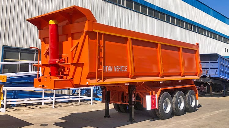 3 Axle Dump Trailer for Semi Truck for Sale in Guinea