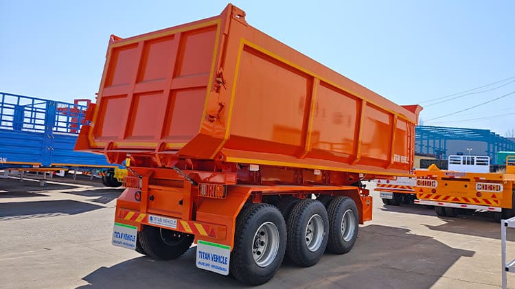 3 Axle Dump Trailer for Semi Truck for Sale in Guinea