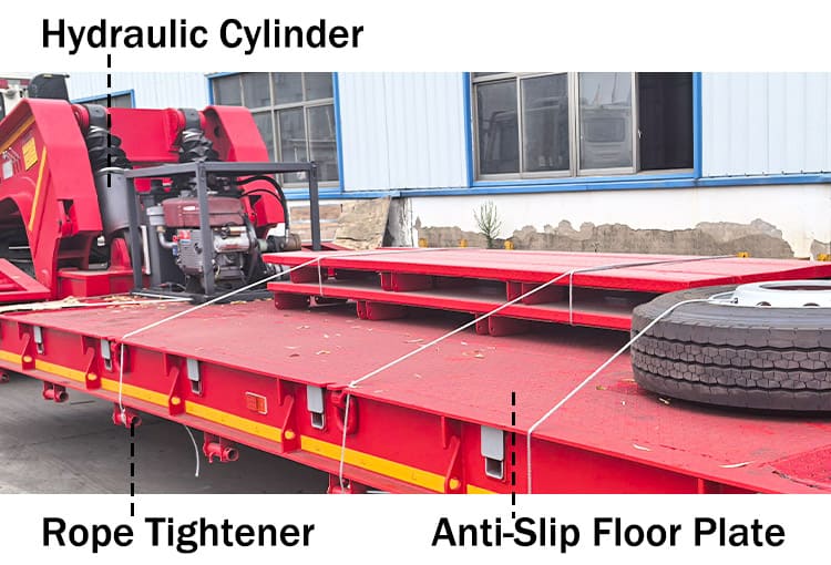 4 Axle Removable Gooseneck Trailer for Sale in Guinea Conakry