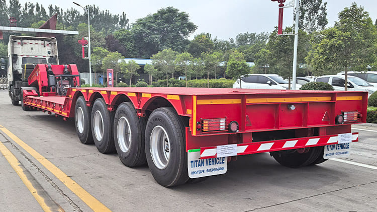 4 Axle Removable Gooseneck Trailer for Sale in Guinea Conakry